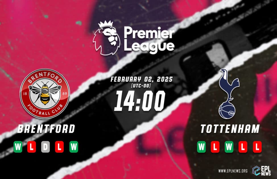 Previa del Brentford vs Tottenham