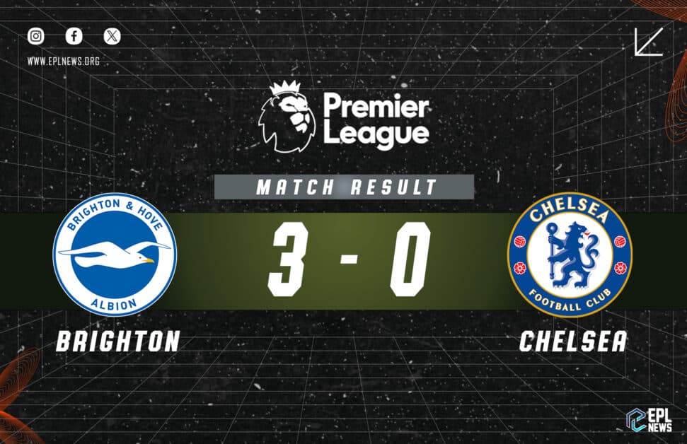 Informe Brighton vs Chelsea 3-0