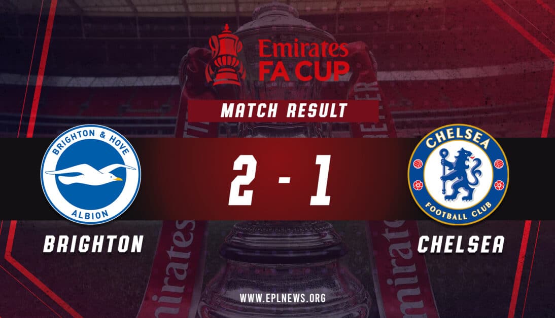 Informe de la FA Cup: Brighton vs Chelsea 2-1