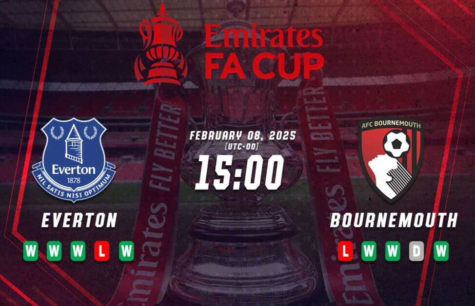 Previa de la Copa FA entre Everton y Bournemouth