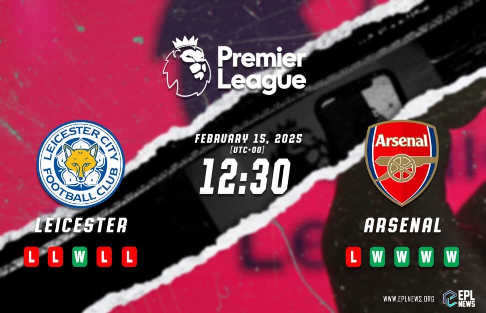 Previa del Leicester vs Arsenal