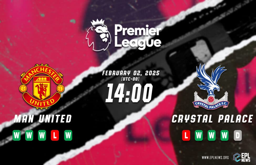 Previa Manchester United vs Crystal Palace