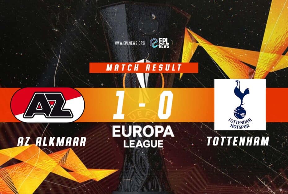 Informe AZ Alkmaar vs Tottenham 1-0