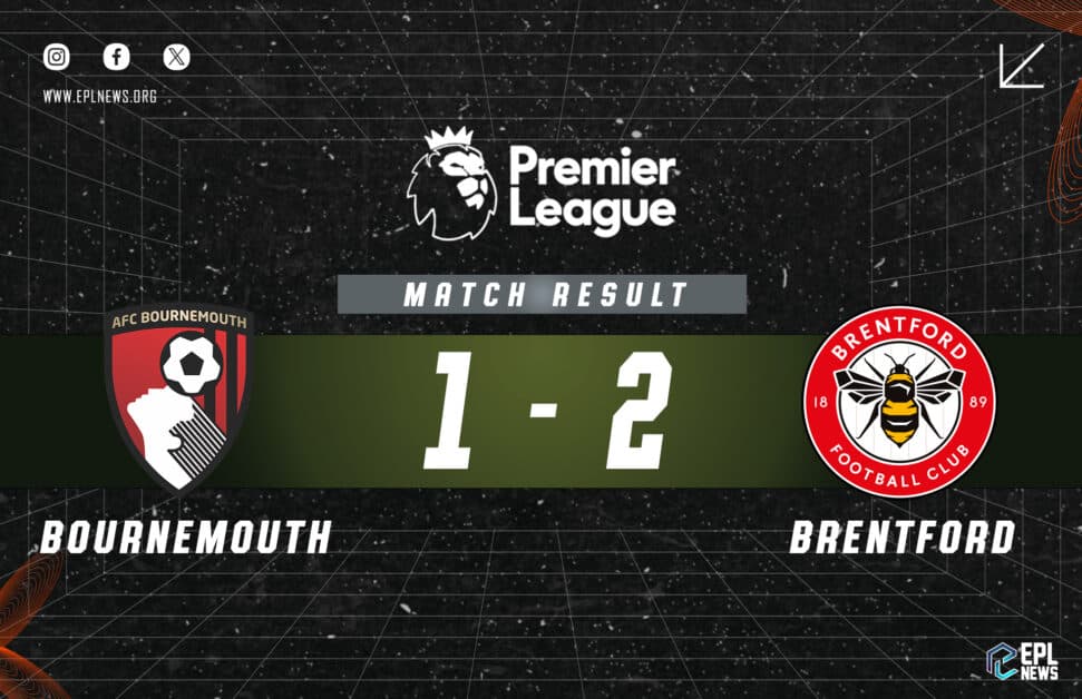 Informe Bournemouth vs Brentford 1-2