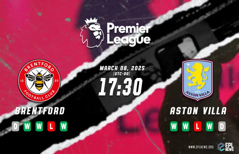 Previa Brentford vs Aston Villa