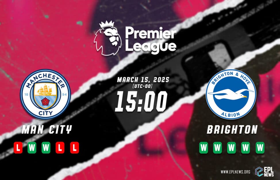 Informe Manchester City vs Brighton