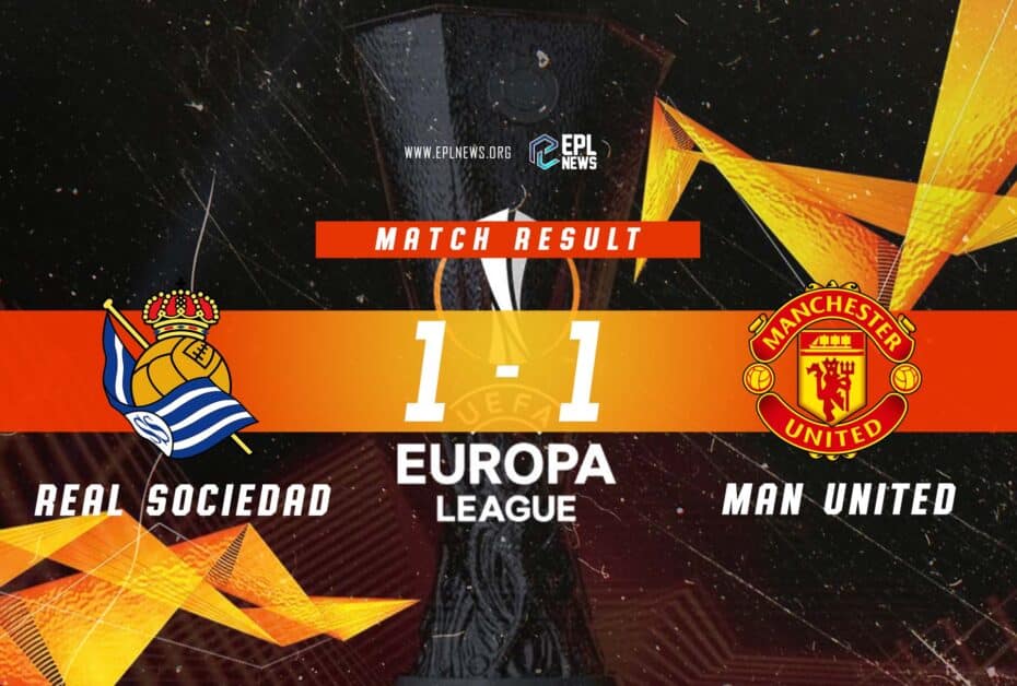 Informe 1-1 Real Sociedad vs Manchester United