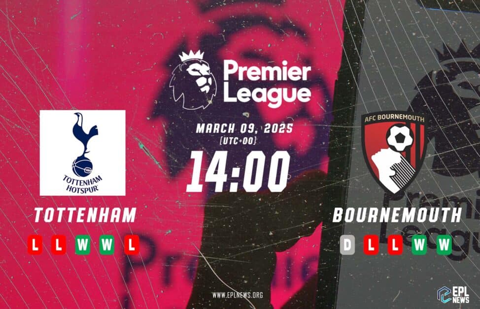 Previa Tottenham vs Bournemouth