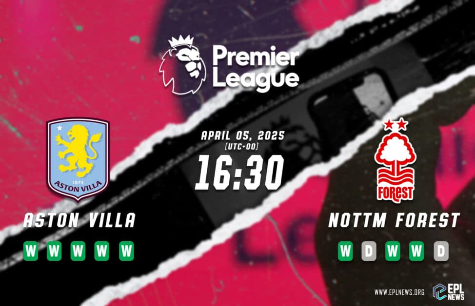 Previa del Aston Villa vs Nottingham Forest