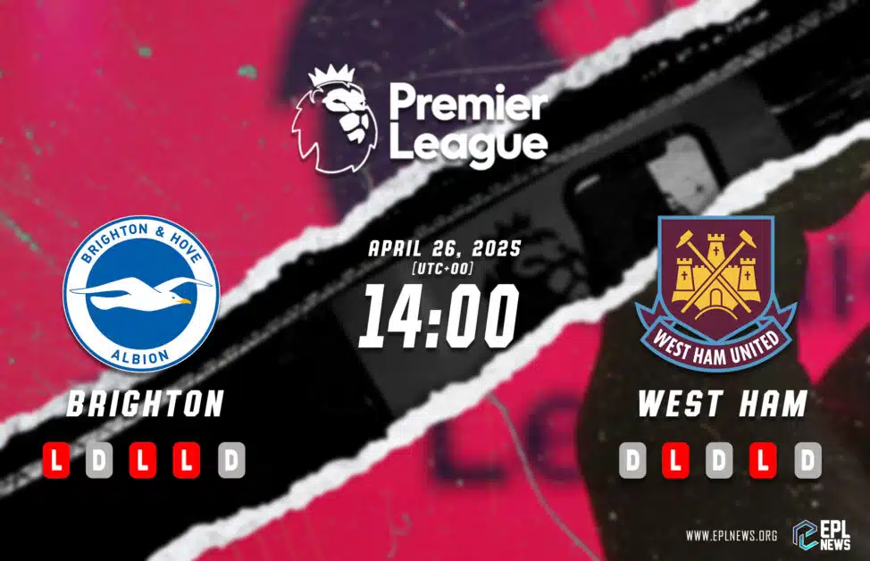 Previa del Brighton vs West Ham