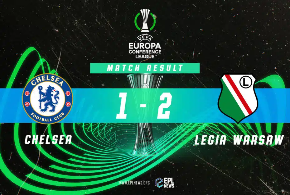 Informe Chelsea vs Legia 1-2