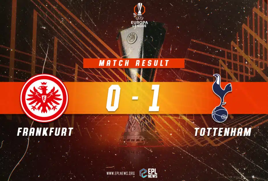 Informe del Eintracht Frankfurt vs Tottenham 0-1