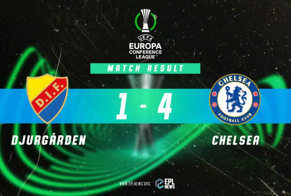 Djurgarden vs Chelsea 1-4