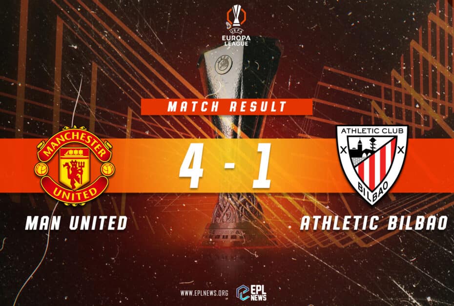 Informe Manchester United vs Athletic Bilbao 4-1