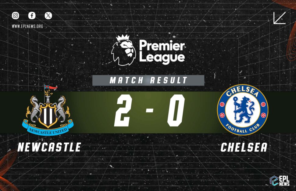 Informe Newcastle vs Chelsea 2-0