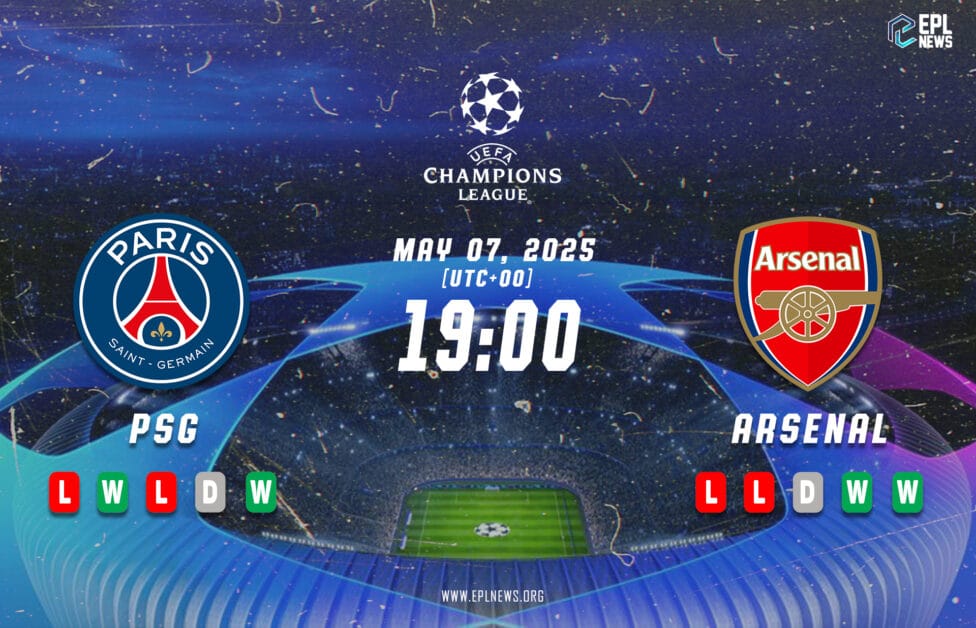 Previa PSG vs Arsenal