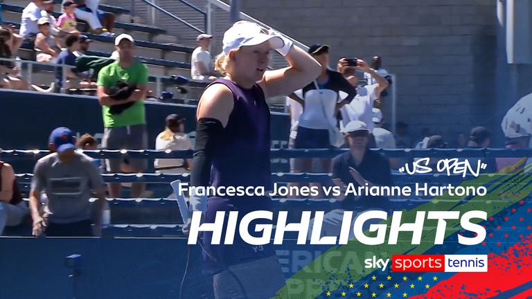 Francesca Jones vs Arianne Hartono | Respaldos de calificador de US Open