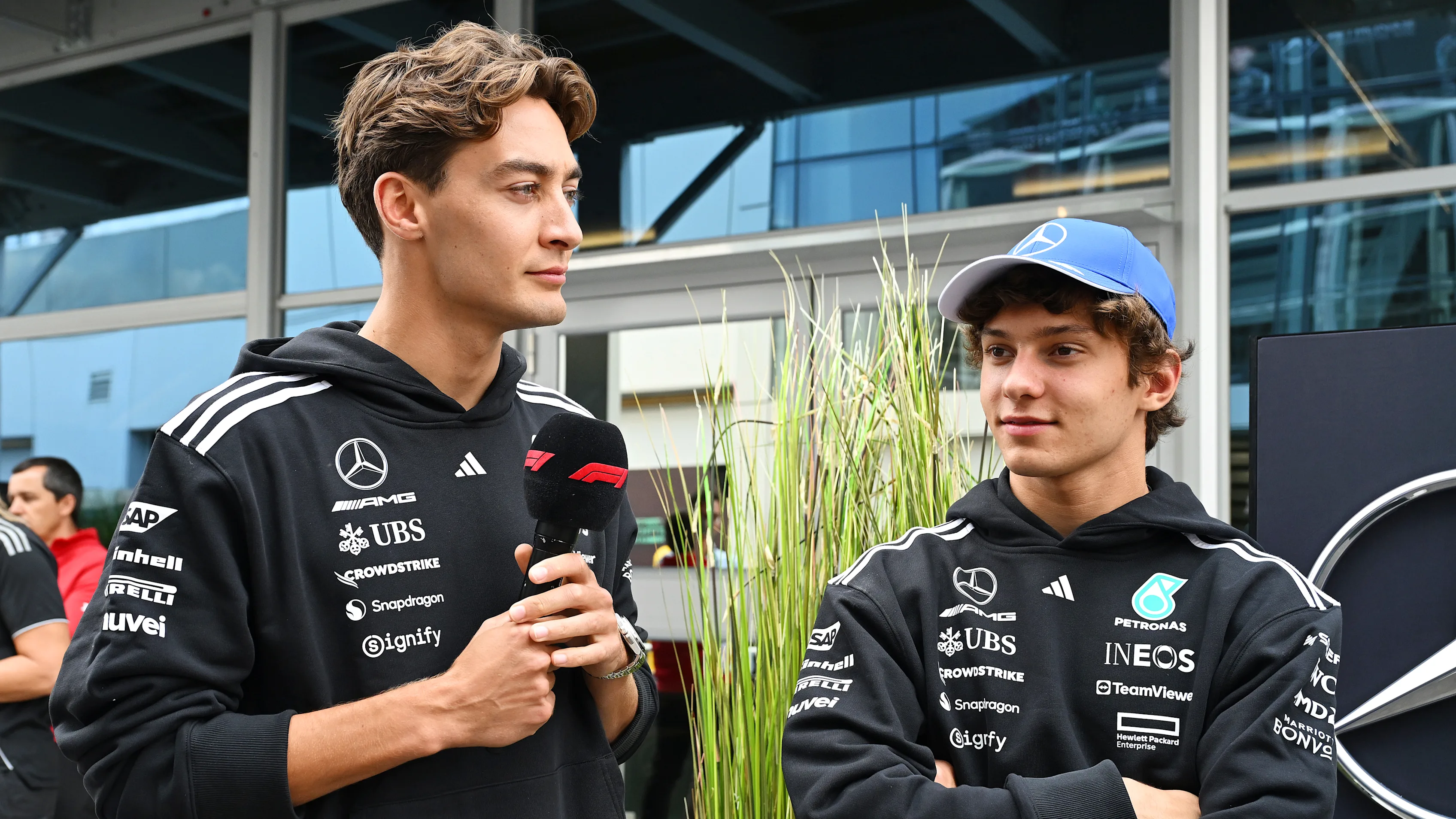 Montreal, Quebec - 12 de junio: George Russell de Gran Bretaña y Mercedes Amg Petronas F1 y F1 y