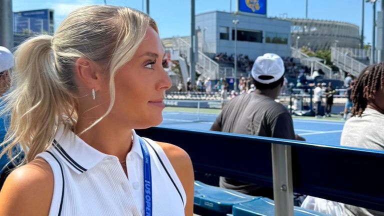 Emma Paton en el US Open
