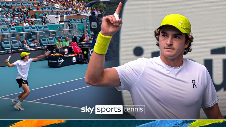 Joao Fonseca at Miami Open
