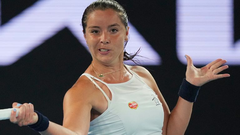 Jodie Burrage, Tenis (Associated Press)