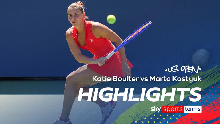 Katie Boulter vs Marta Kostyuk Highlights