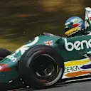 Gerhard Berger conduce el Benetton Tyrrell 012