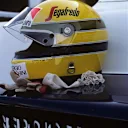 Casco de Ayrton Senna para el equipo de Toleman