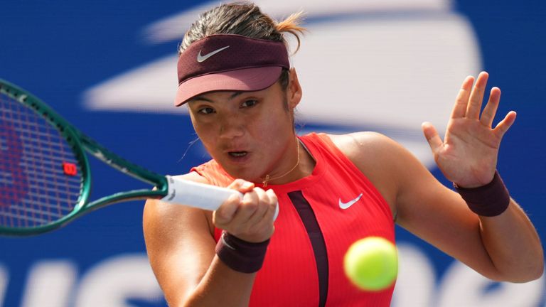 Emma Raducanu, US Open Tennis (Associated Press)