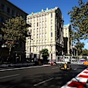 Bakú es donde la arquitectura de otra época enmarca la vanguardia de las carreras.