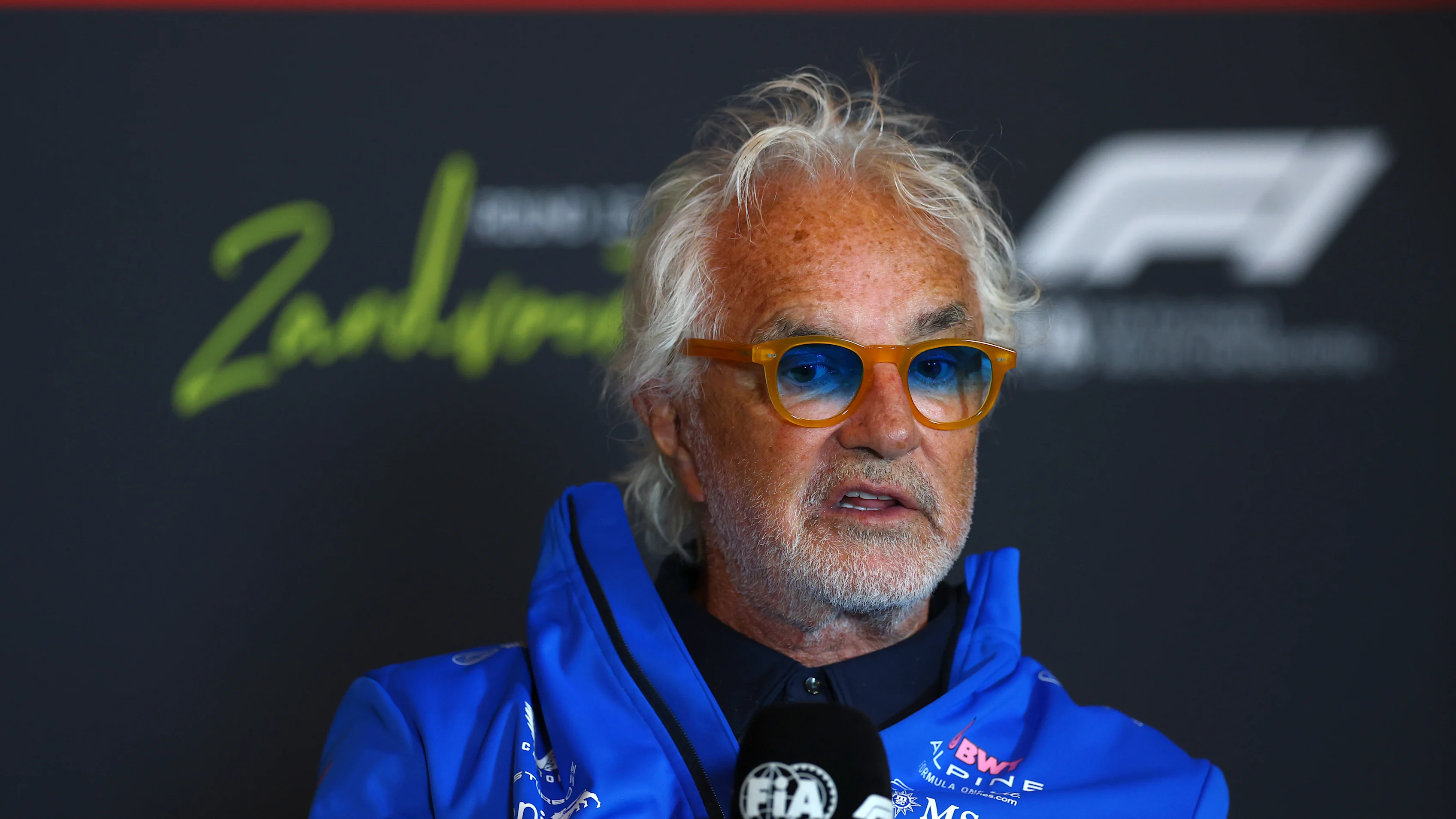 Zandvoort, Países Bajos - 29 de agosto: Flavio Briatore, asesor ejecutivo de Alpine F1 en el equipo