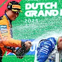 ¡El ganador de la carrera Oscar Piastri se aseguró de que el primer podio de Fórmula 1 de Hadjar fuera memorable!