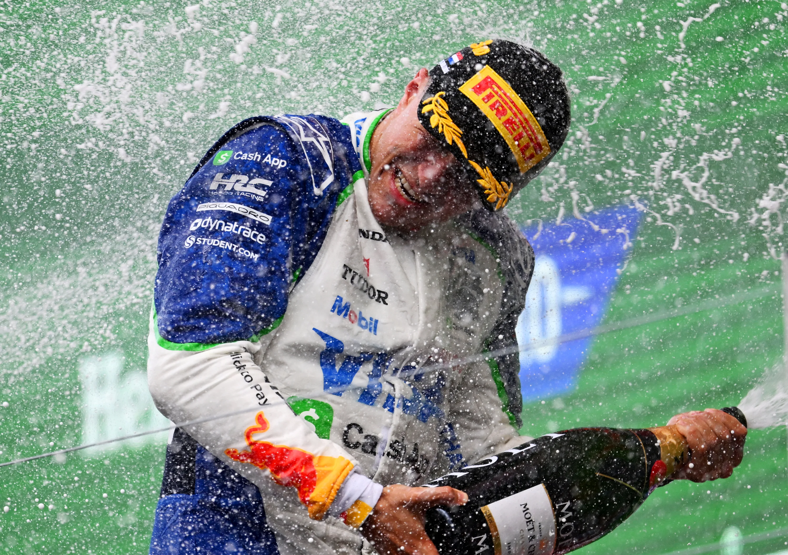 Zandvoort, Países Bajos - 31 de agosto: Tercer puesto en el tercer lugar ISack Hadjar de Francia y Visa Cash App Racing