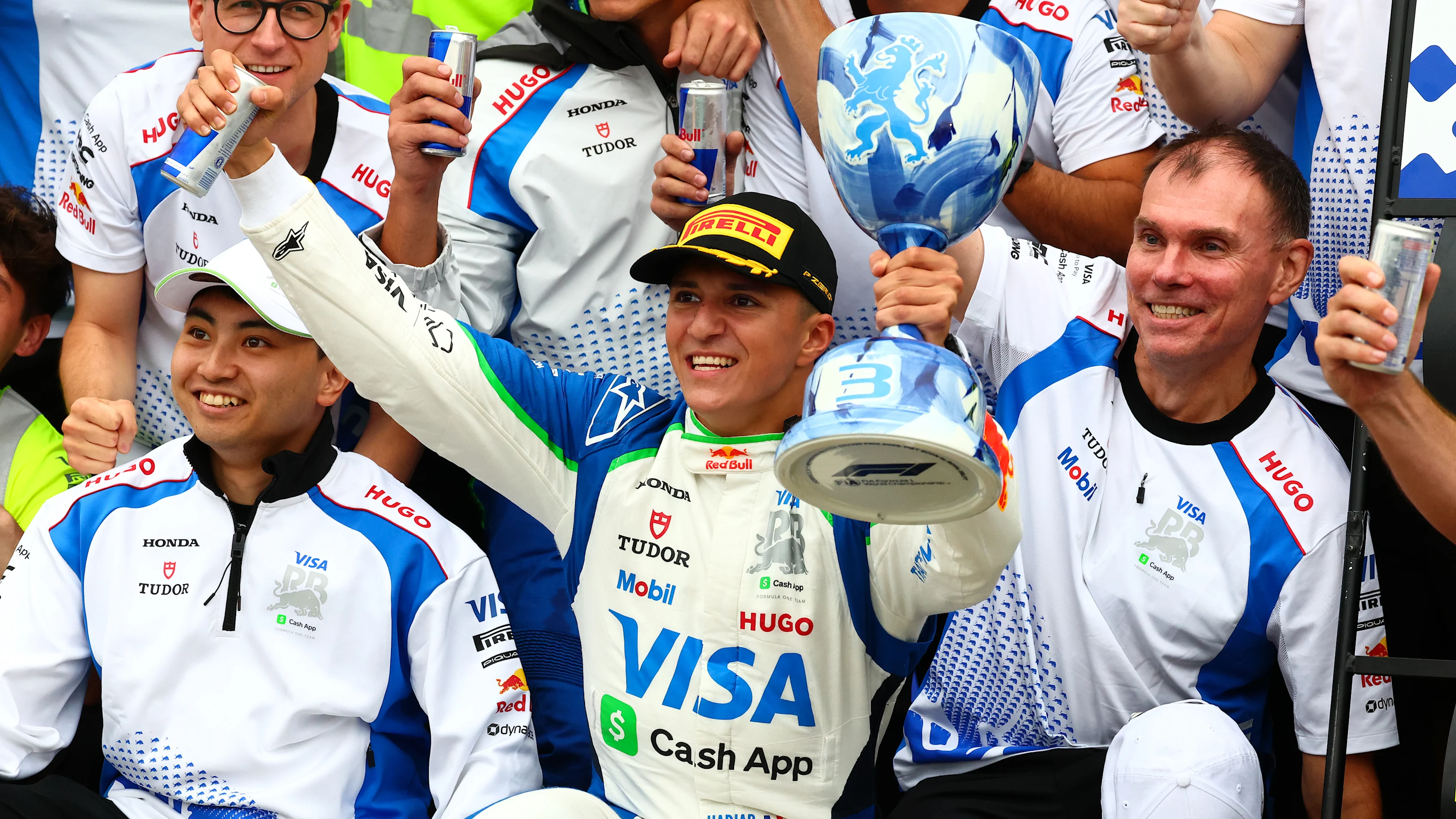 Zandvoort, Países Bajos - 31 de agosto: Tercer puesto en el tercer lugar ISack Hadjar de Francia y Visa Cash App Racing