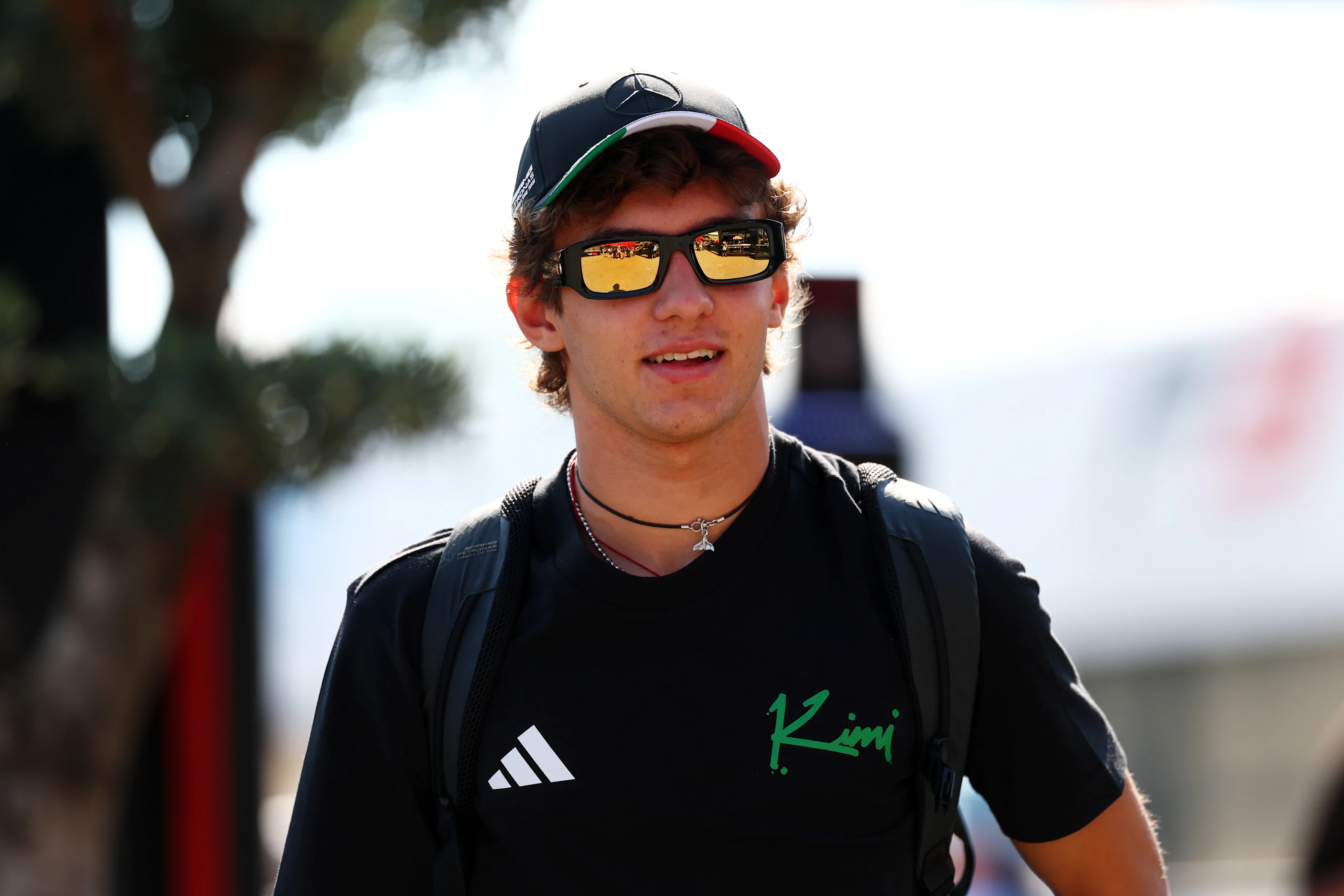 Monza, Italia - 04 de septiembre: Andrea Kimi Antonelli de Italia y Mercedes Amg Petronas F1 Equipo