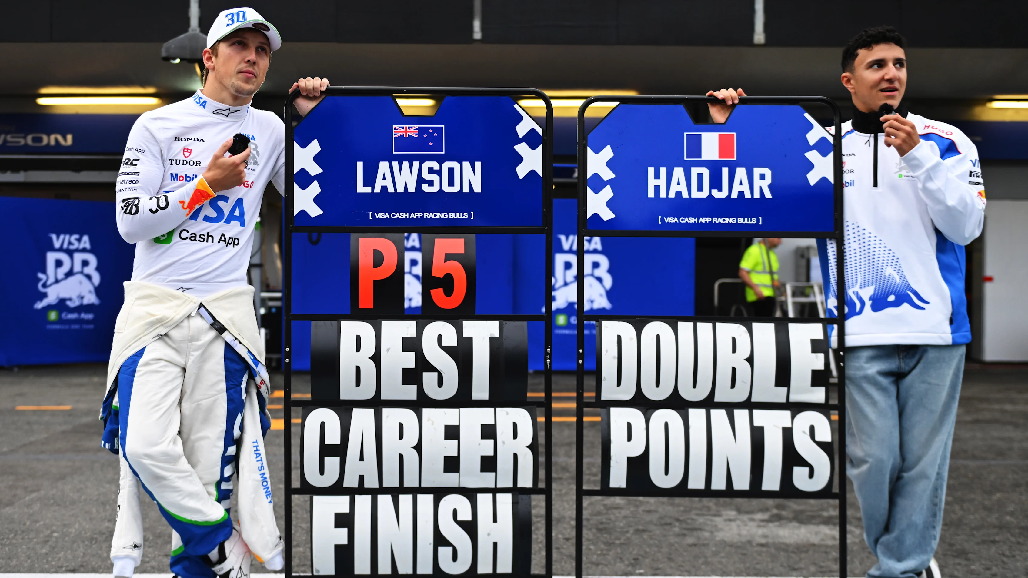 Un buen día para Liam Lawson en particular en Racing Bulls