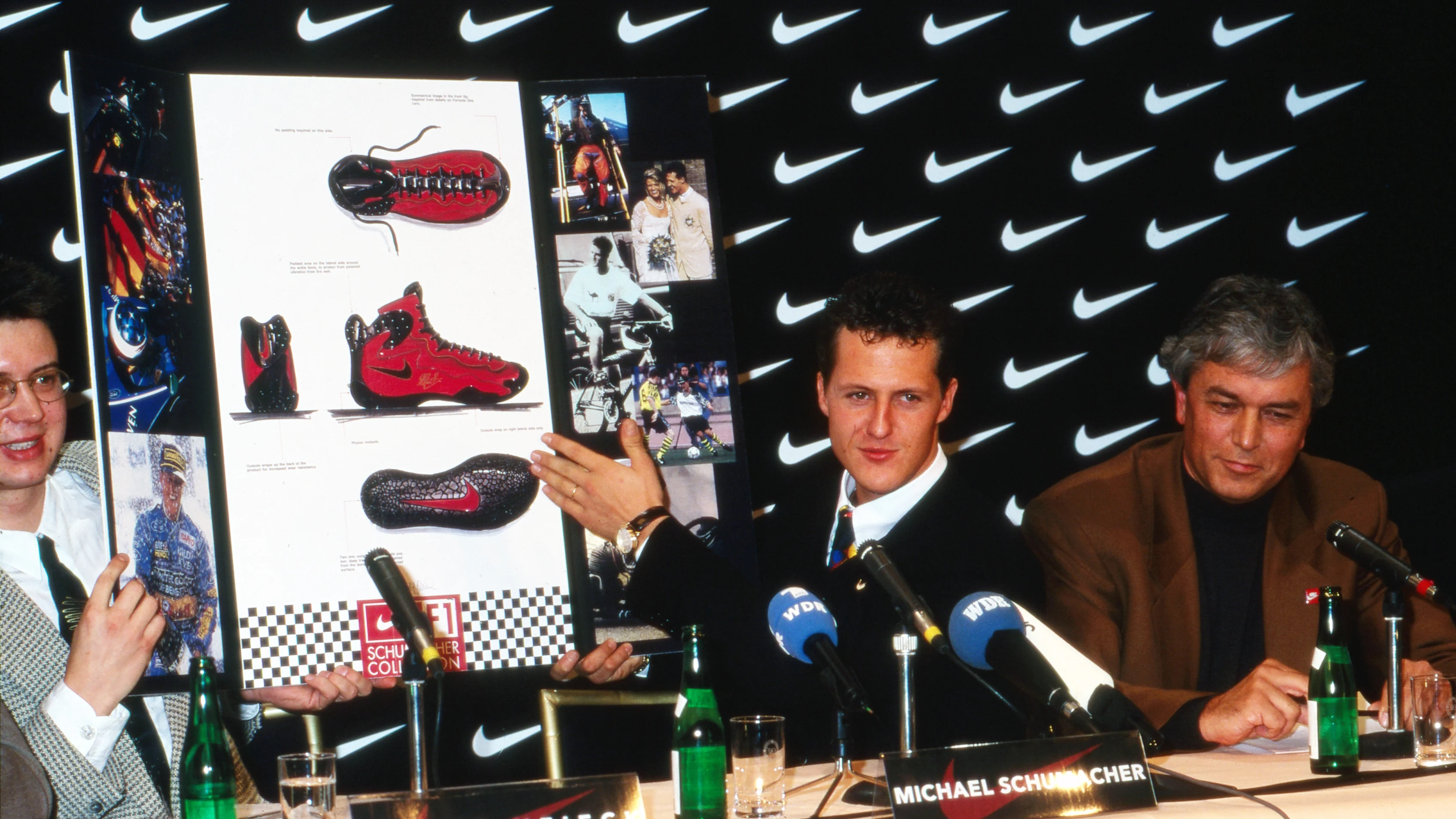 Michael Schumacher presenta el Nike Air Zoom Schu