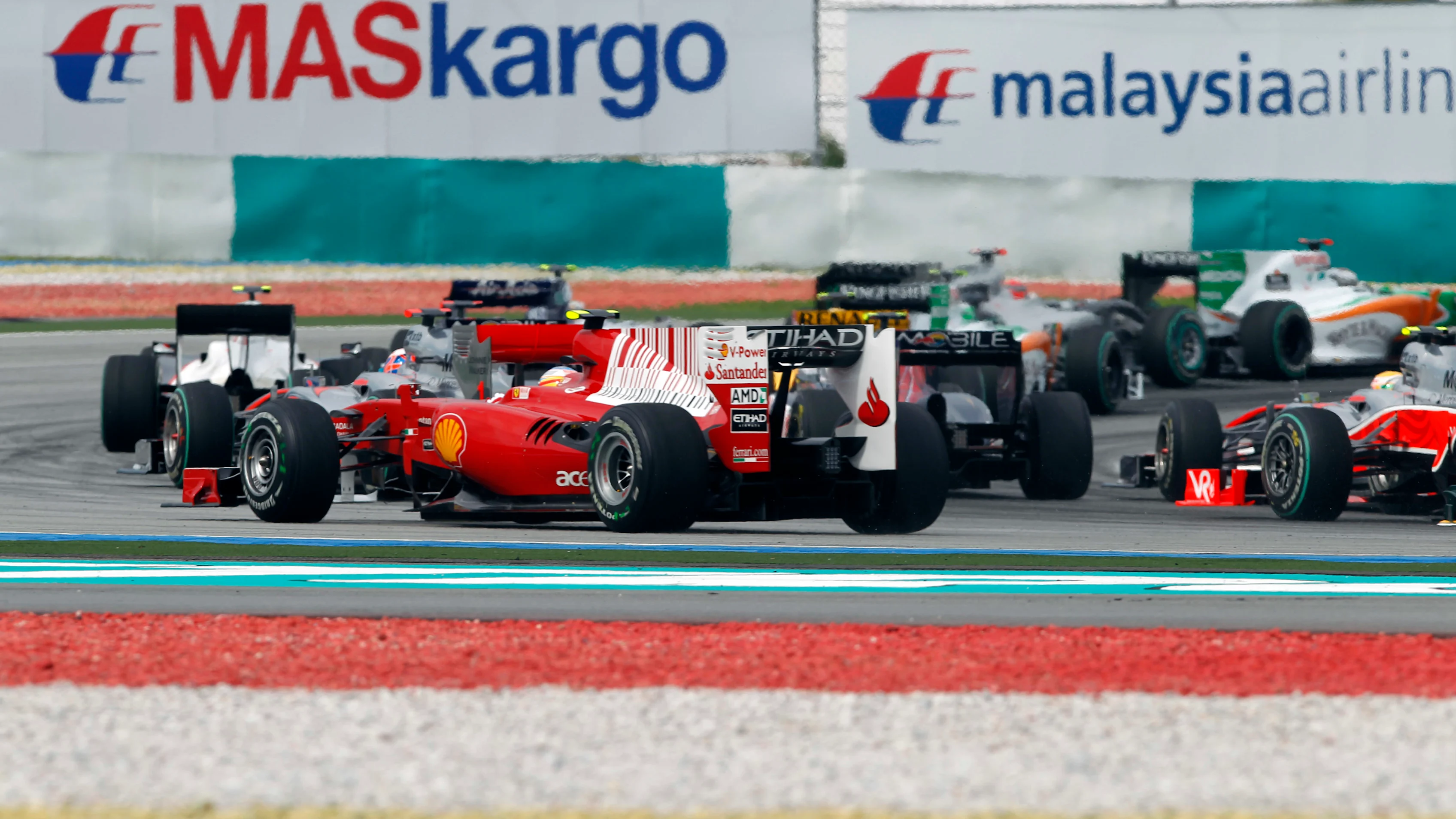 Gran Premio de Malasia 2010 - Domingo Sepang, Kuala Lumpur, Malasia 4 de abril de 2010 Fernando Alonso,