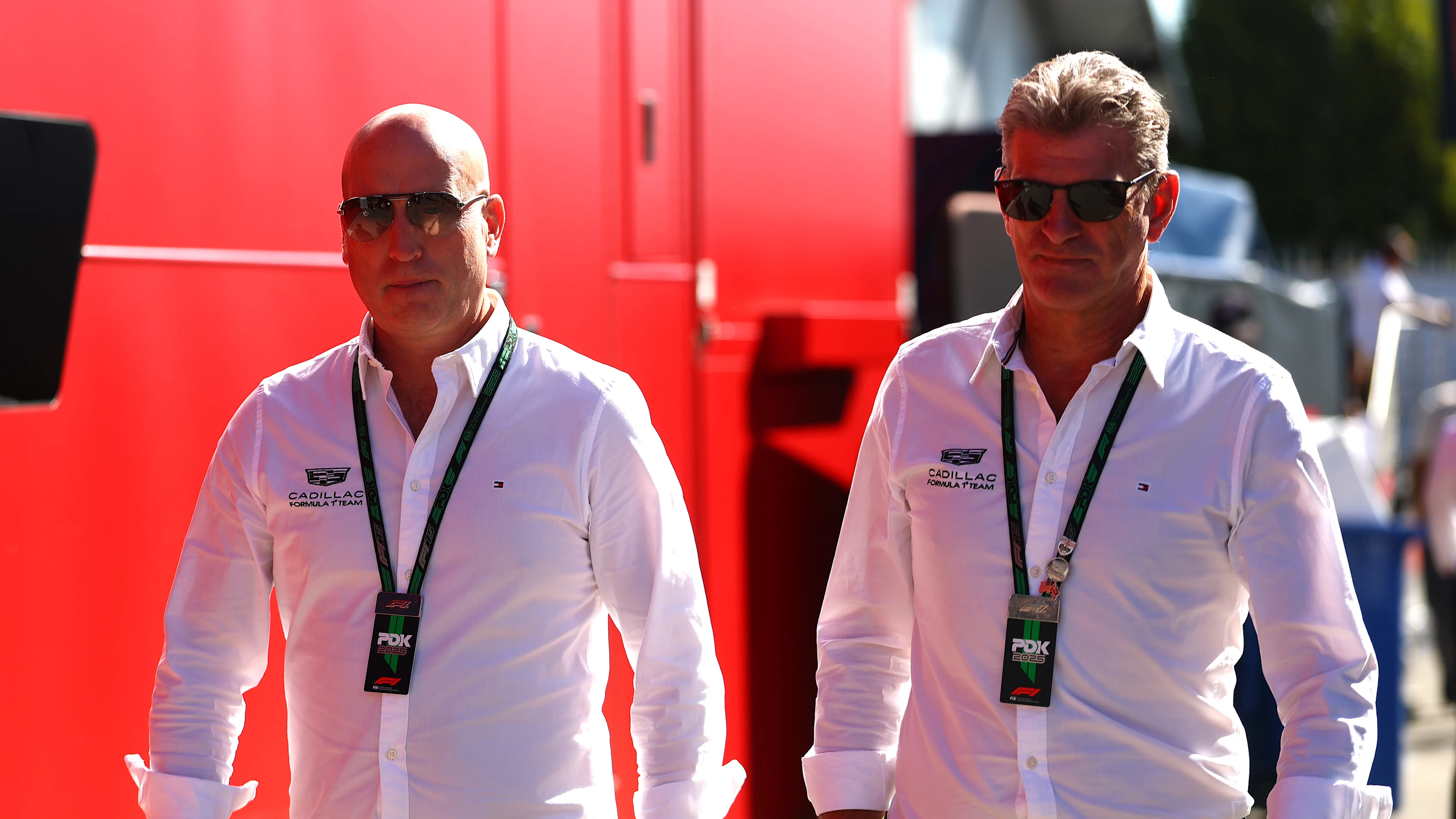 Monza, Italia - 06 de septiembre: Graeme Lowdon, director del equipo, equipo de Fórmula 1 de Cadillac y Dan