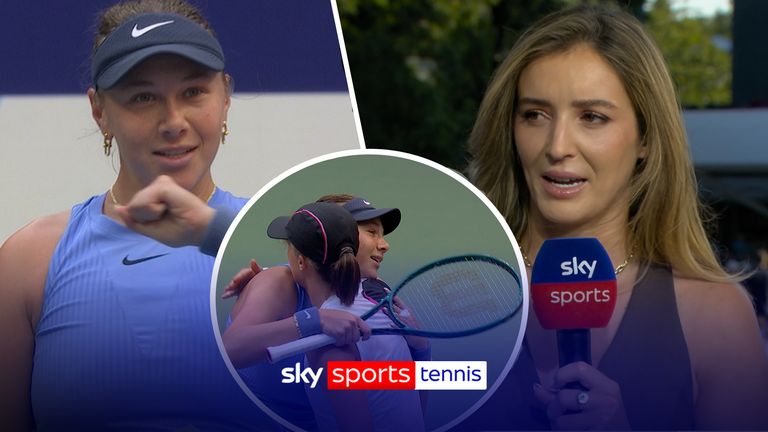 Laura Robson analiza la victoria de cuartos de final de Amanda Anisimova sobre IGA Swiatek cuando llega a su primera semifinal abierto en los Estados Unidos y le dio crédito a su resistencia para realizar una actuación como esa. 