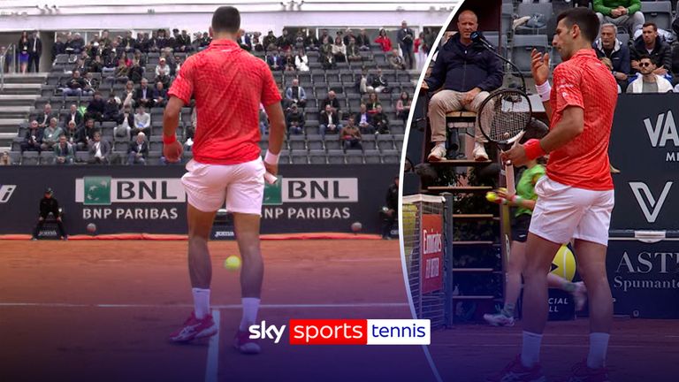 Flashback: ¡Cameron Norrie golpea a Ball en las piernas de Novak Djokovic! 