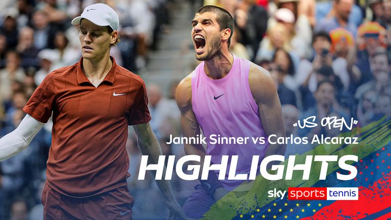 Jannik Sinner vs Carlos Alcaraz | Lo más destacado de US Open Final
