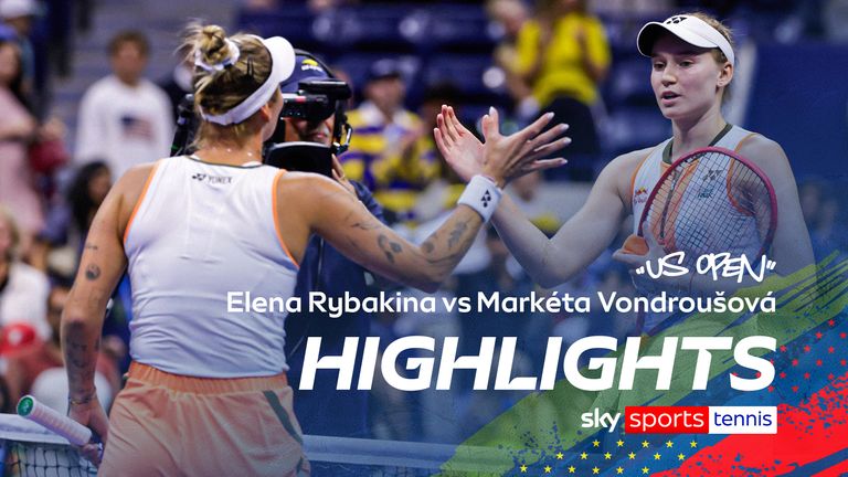 Rybakina vs Vondrousova