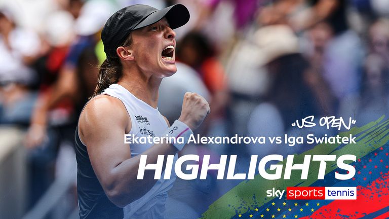 Lo más destacado de Ekaterina Alexandrova vs IGA Swiatek