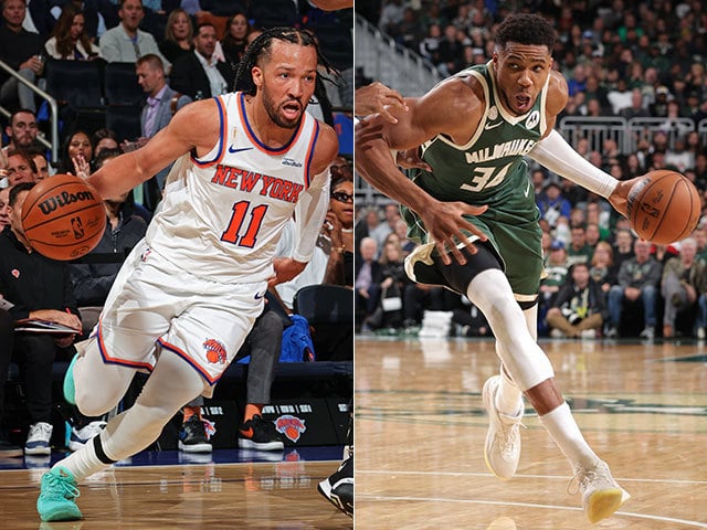 Jalen Brunson, Giannis Antetokounmpo