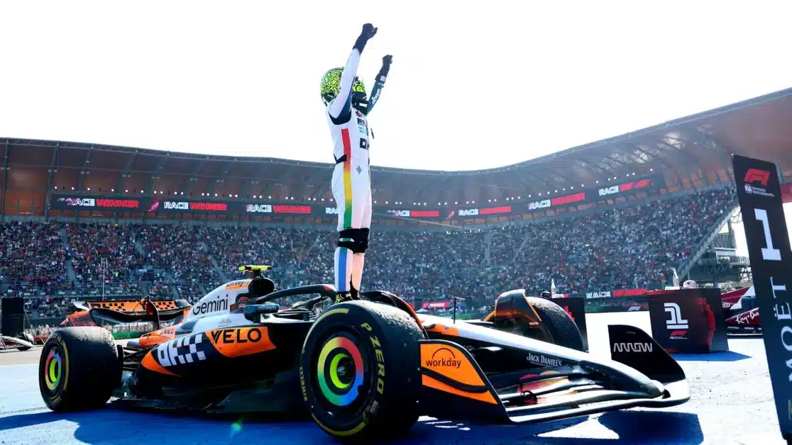 HECHOS Y ESTADÍSTICAS: Norris retoma el liderato del título con la primera victoria de McLaren en México desde 1989