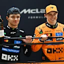 Piastri y Norris fueron sonrisas después de una carrera tensa