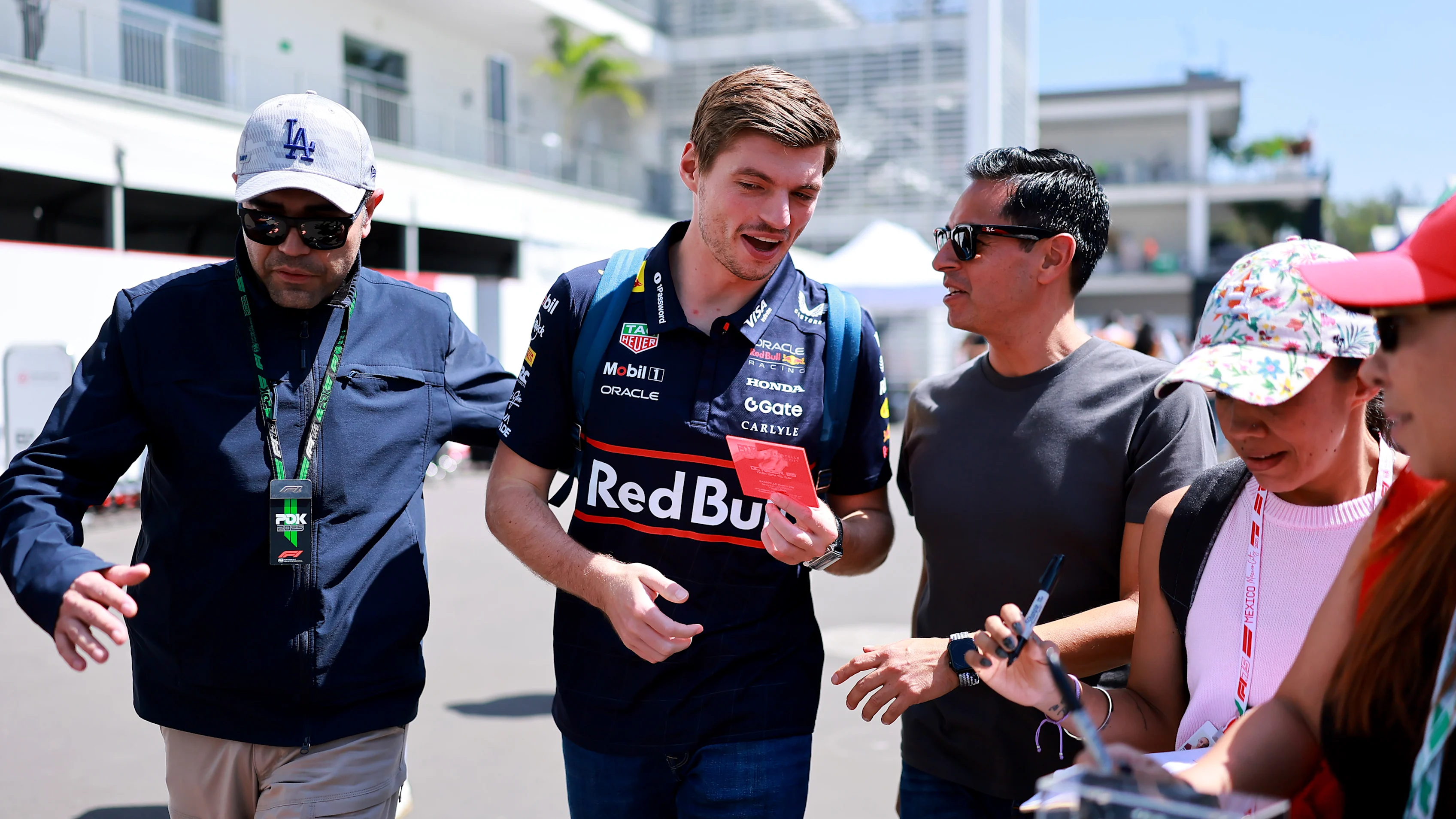CIUDAD DE MÉXICO, MÉXICO - 23 DE OCTUBRE: Max Verstappen de Holanda y Oracle Red Bull Racing