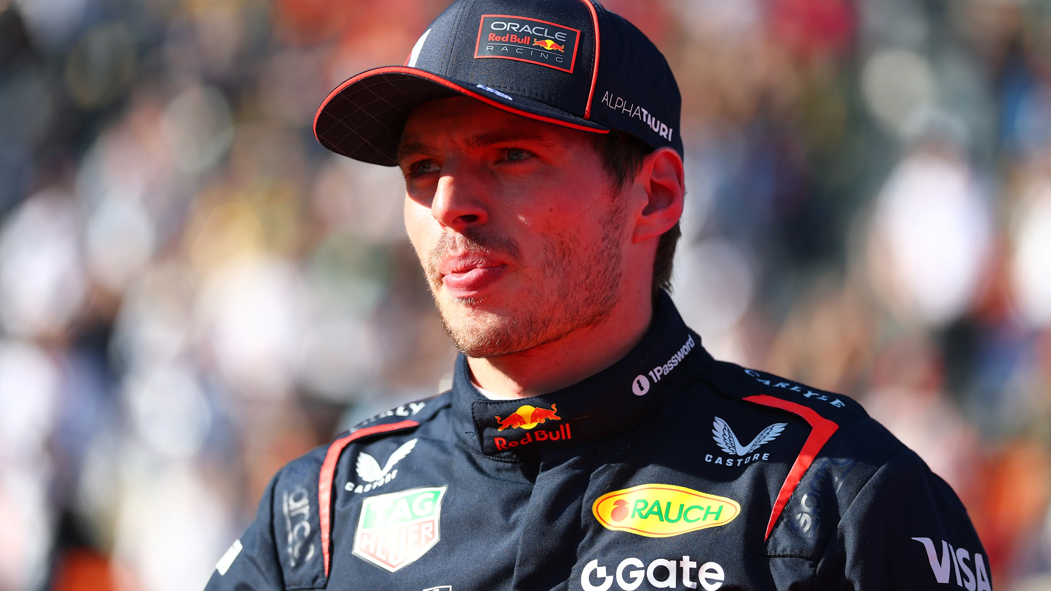 CIUDAD DE MÉXICO, MÉXICO - 26 DE OCTUBRE: Tercer clasificado, Max Verstappen de Holanda y Oracle Red