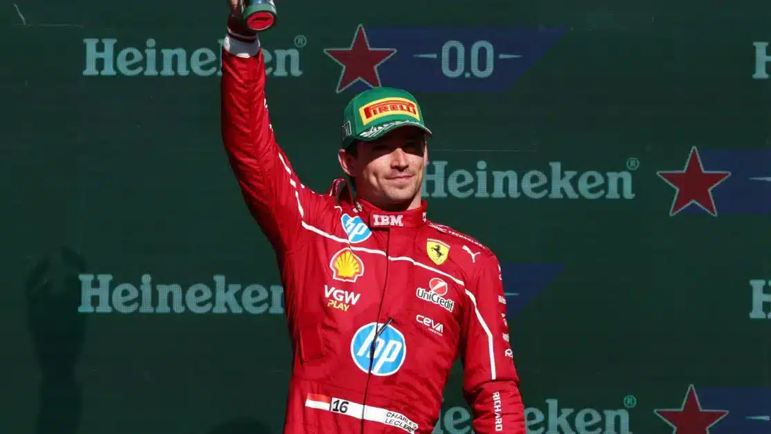 Leclerc está encantado con el podio ‘sorpresa’ en México mientras Ferrari sube a la segunda posición en el campeonato de equipos